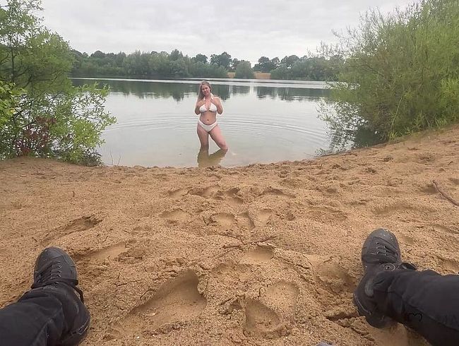 Maja-Meer Porno Video: Outdoor-Quickie am See - spri** mir bitte ins Gesicht!